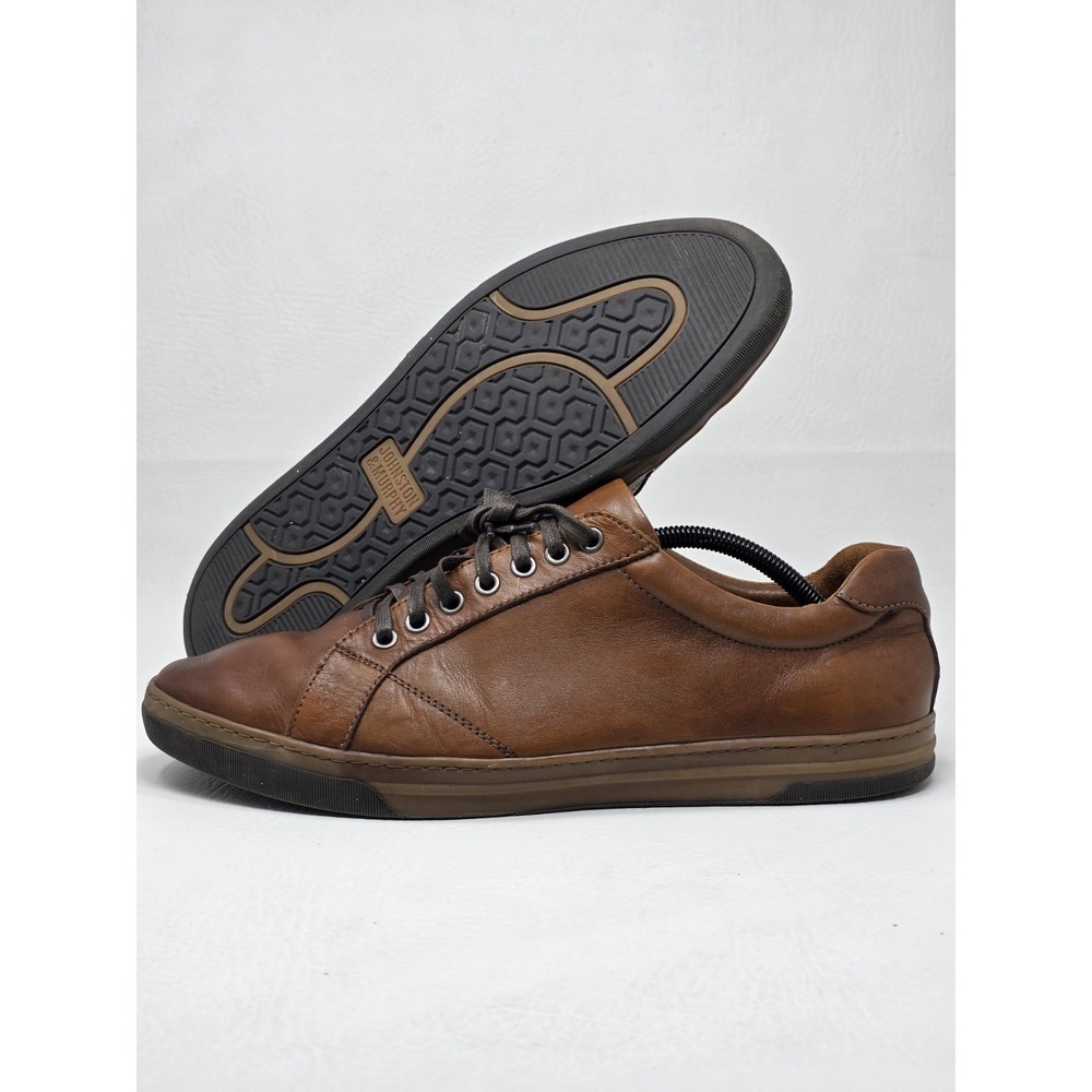 Johnston & Murphy Brown Leather Casual Shoes Mens Size 11.5D 25-2800 Pre-owned